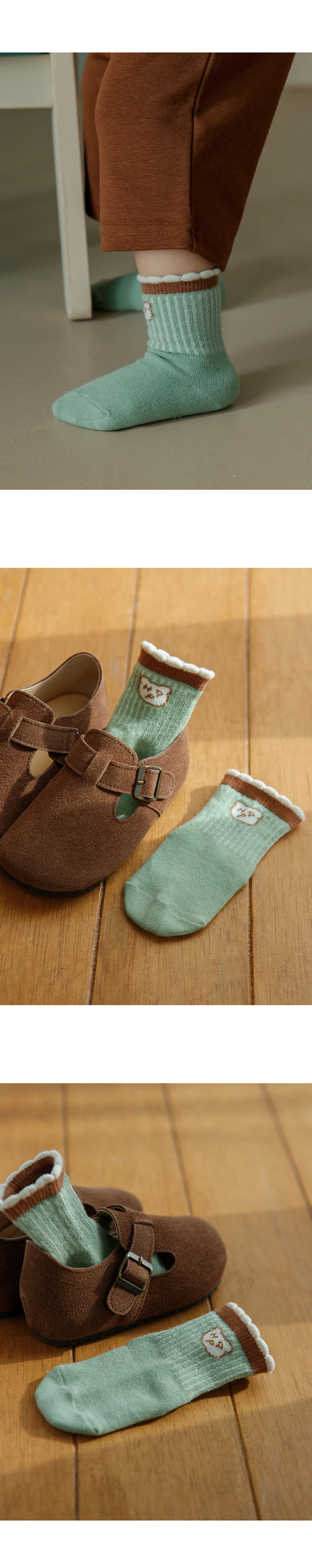 Kids Clara - Korean Baby Fashion - #babywear - LB Baby Socks (set of 5) - 4