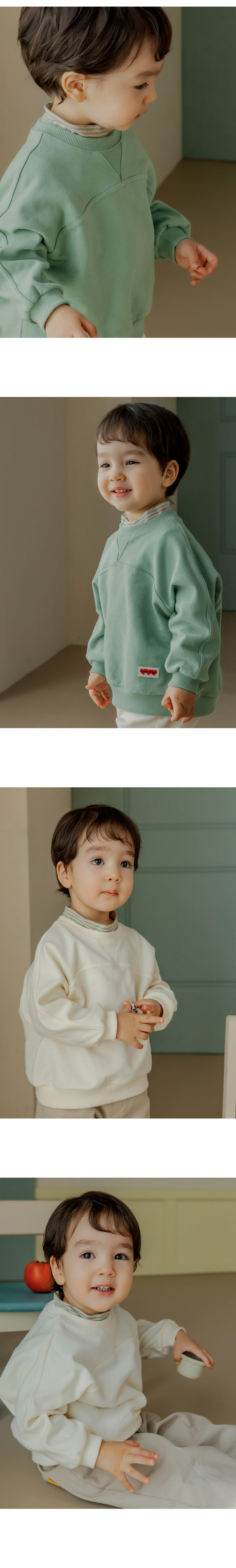 Kids Clara - Korean Baby Fashion - #onlinebabyboutique - Nuzzle Mock Neck Tee - 5