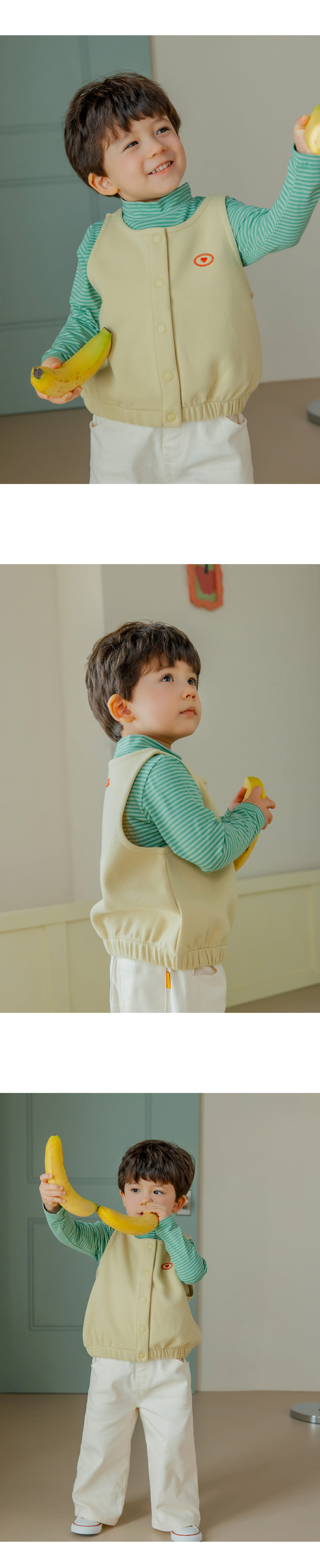 Kids Clara - Korean Baby Fashion - #babywear - Pomelo Vest - 4
