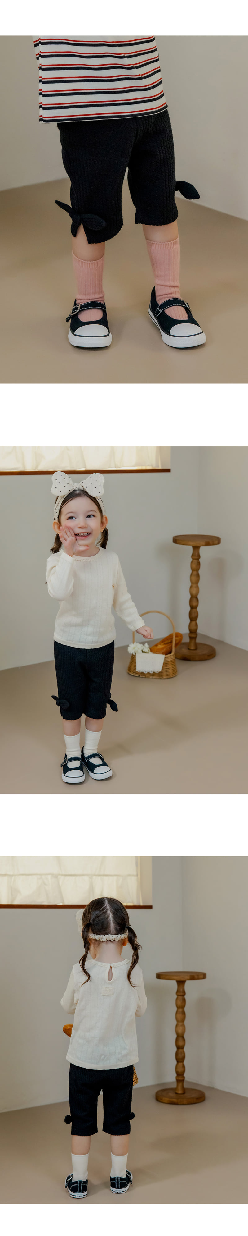 Kids Clara - Korean Baby Fashion - #babywear - Lapin Capri Pants - 4