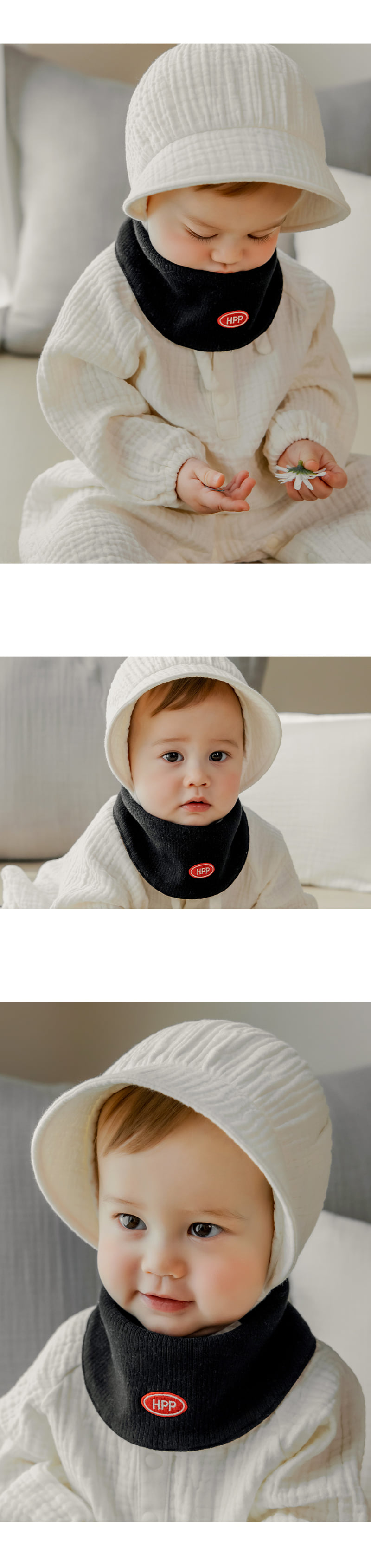 Kids Clara - Korean Baby Fashion - #onlinebabyboutique - Ino Reversible Baby Banana Bib (set of 5) - 4