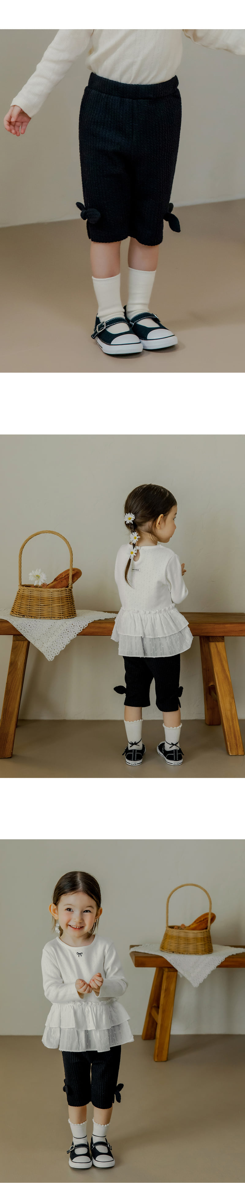 Kids Clara - Korean Baby Fashion - #onlinebabyshop - Lapin Capri Pants - 5