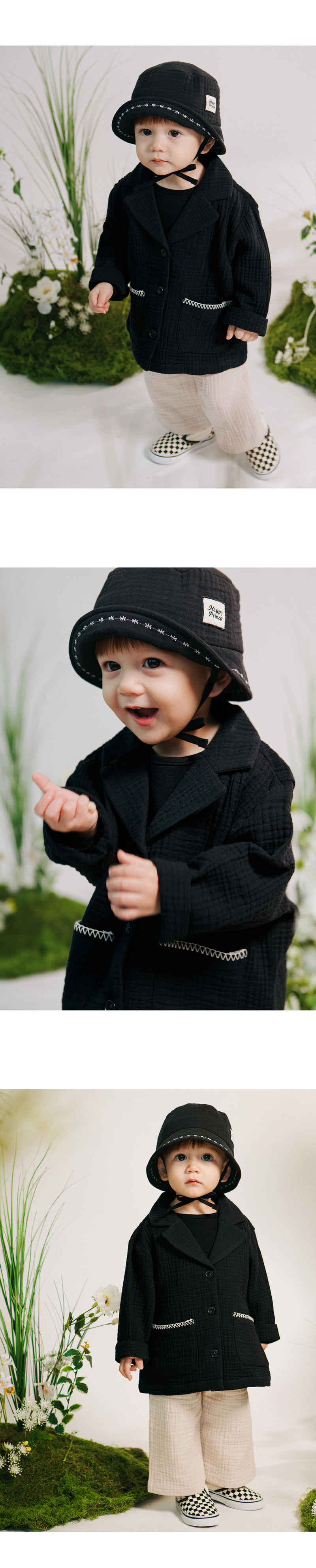 Kids Clara - Korean Baby Fashion - #onlinebabyshop - Shade Baby Jacket - 3