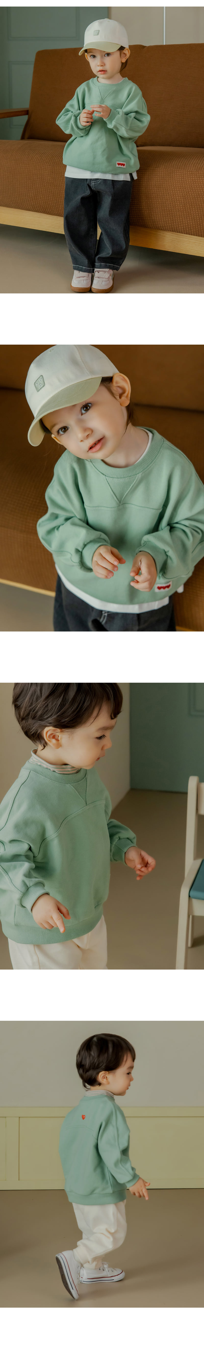 Kids Clara - Korean Baby Fashion - #smilingbaby - Denia Sweatshirt - 3