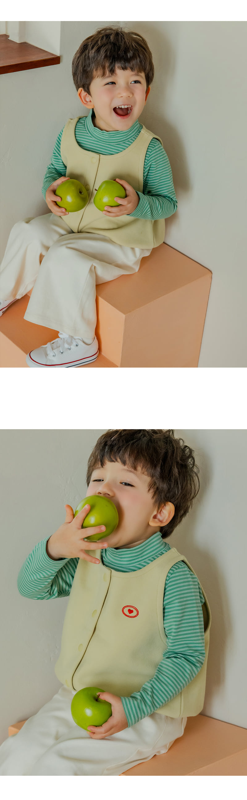 Kids Clara - Korean Baby Fashion - #smilingbaby - Pomelo Vest - 6