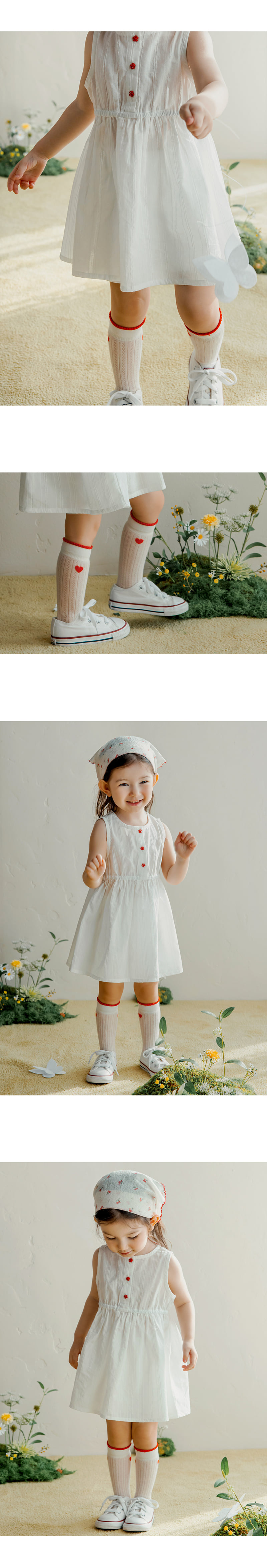 Kids Clara - Korean Baby Fashion - #smilingbaby - Mii Baby Knee Socks (set of 5) - 3
