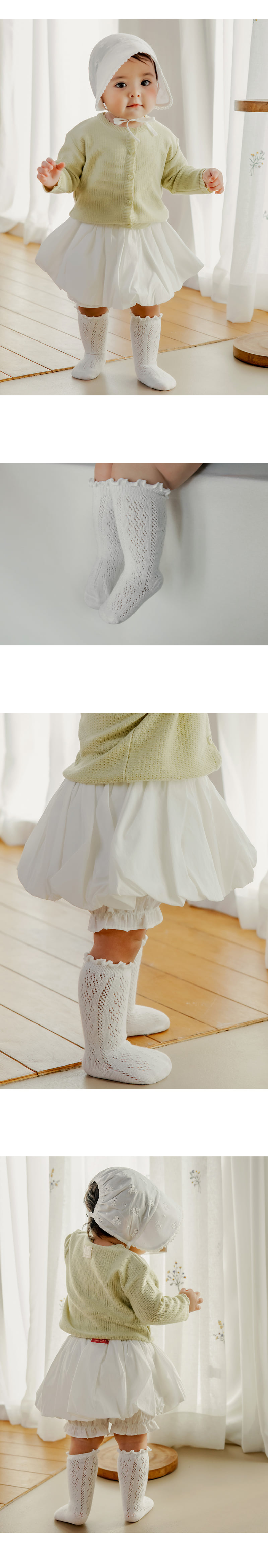 Kids Clara - Korean Baby Fashion - #smilingbaby - Phoebe Baby Knee Socks (set of 5) - 2