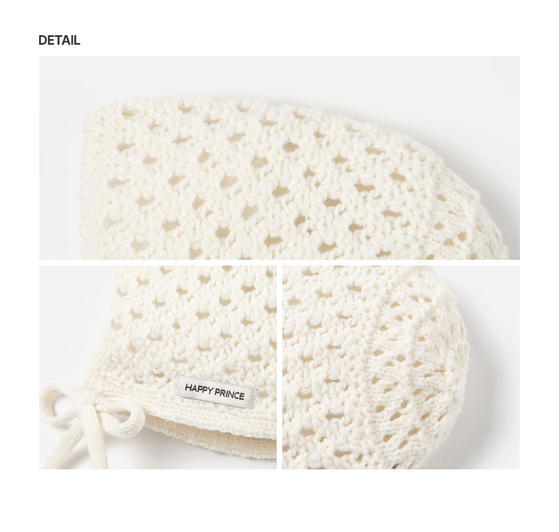 Kids Clara - Korean Baby Fashion - #smilingbaby - Fleur Knit Baby Bonnet - 7