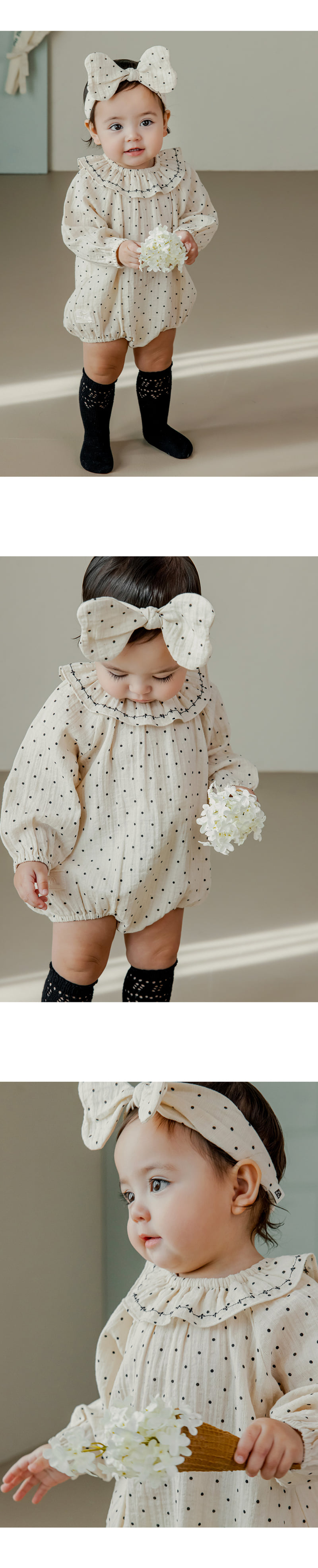 Kids Clara - Korean Baby Fashion - #smilingbaby - Mayu Bodysuit - 3