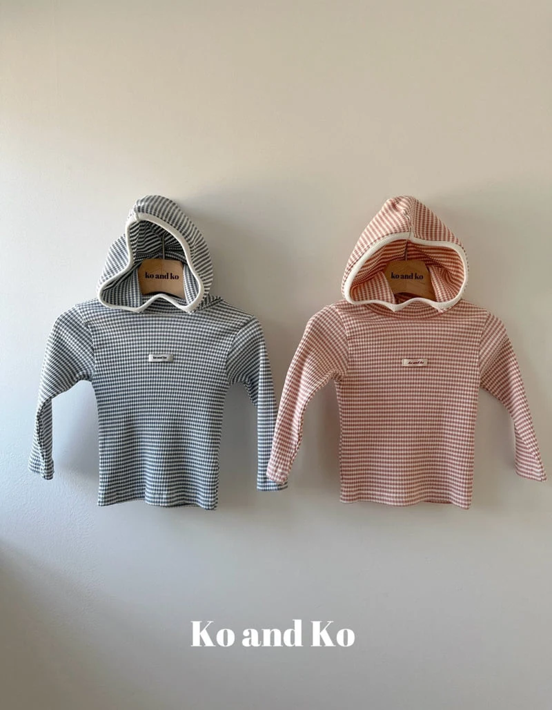 Ko And Ko - Korean Baby Fashion - #babyboutique - Ribbed Stripe Hoodie