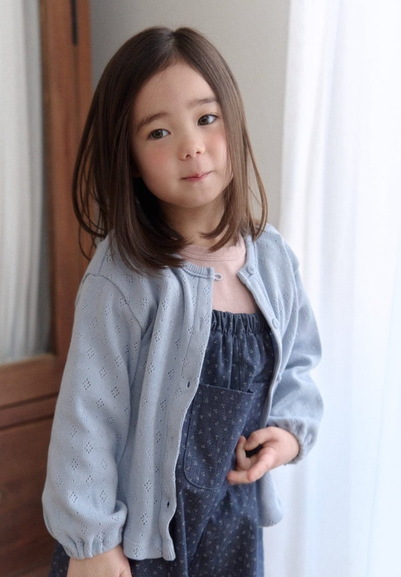 Ko And Ko - Korean Baby Fashion - #babyboutique - Eyelet Cardigan - 10