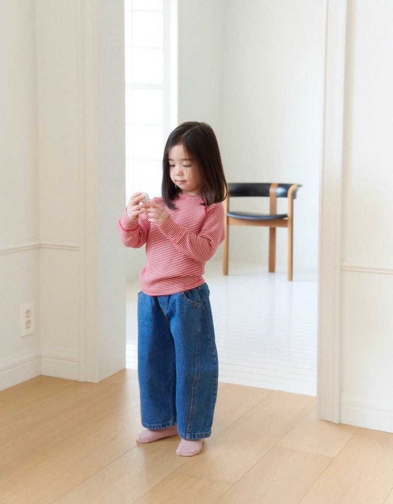 Ko And Ko - Korean Baby Fashion - #babyboutique - Chewy Stripe Tee - 8