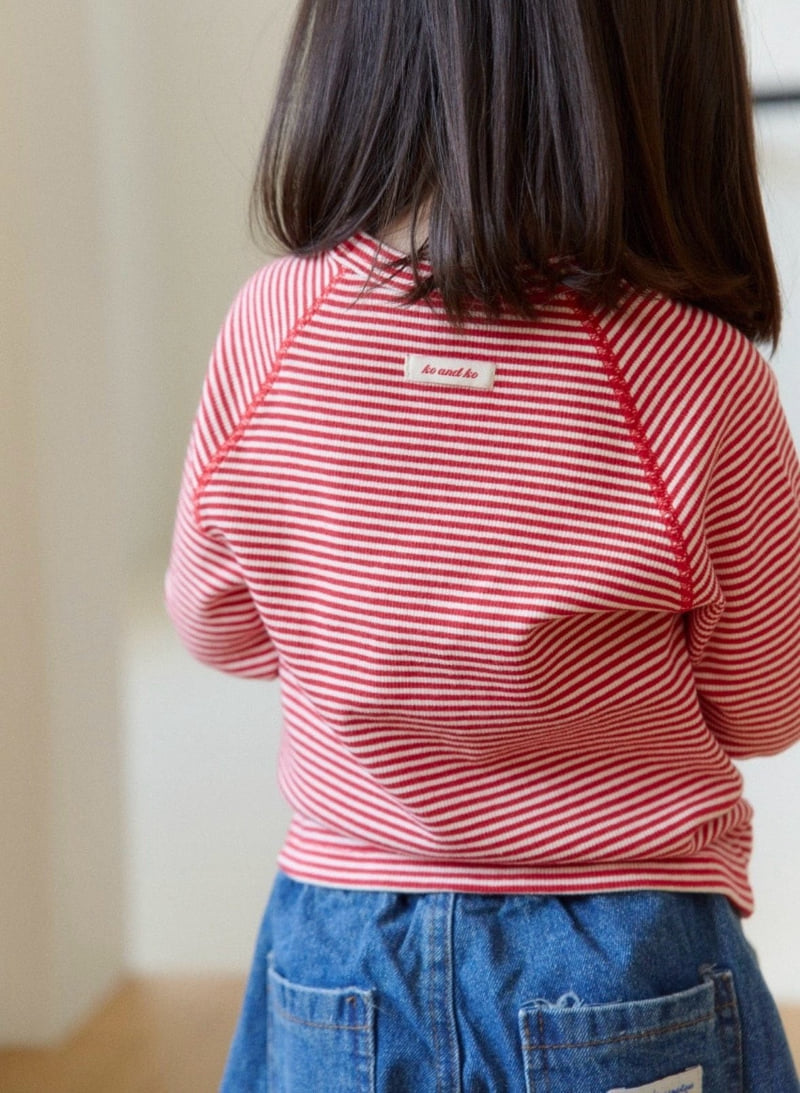 Ko And Ko - Korean Baby Fashion - #babyboutique - Chewy Stripe Tee - 9