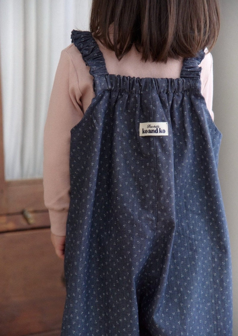 Ko And Ko - Korean Baby Fashion - #babyboutiqueclothing - Bagel Overalls - 8