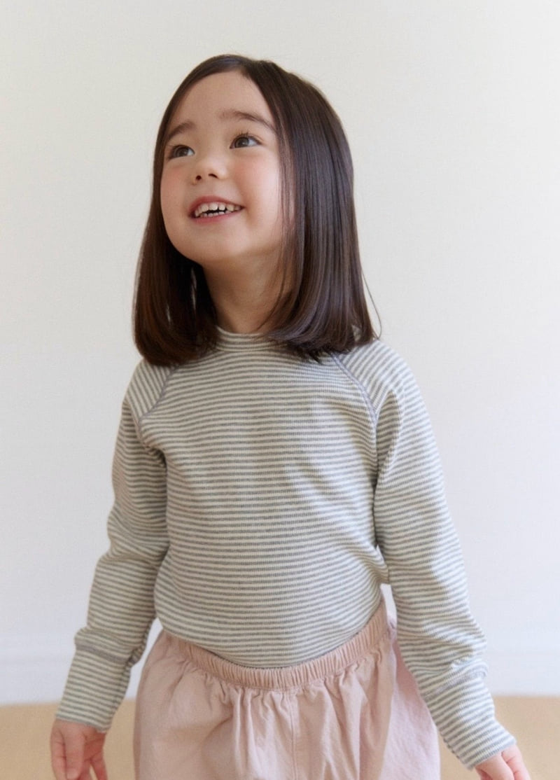Ko And Ko - Korean Baby Fashion - #babyboutiqueclothing - Chewy Stripe Tee - 10