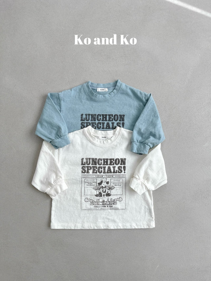 Ko And Ko - Korean Baby Fashion - #babyfashion - Lunch Tee