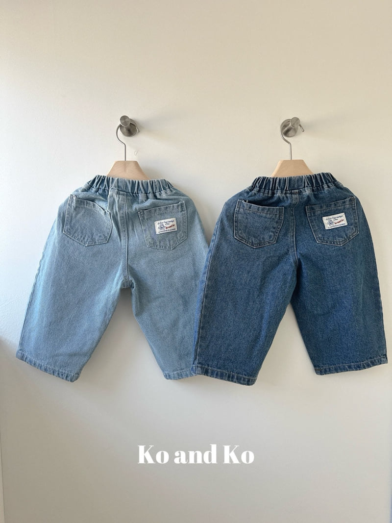 Ko And Ko - Korean Baby Fashion - #babyfashion - Curved Jeans - 2