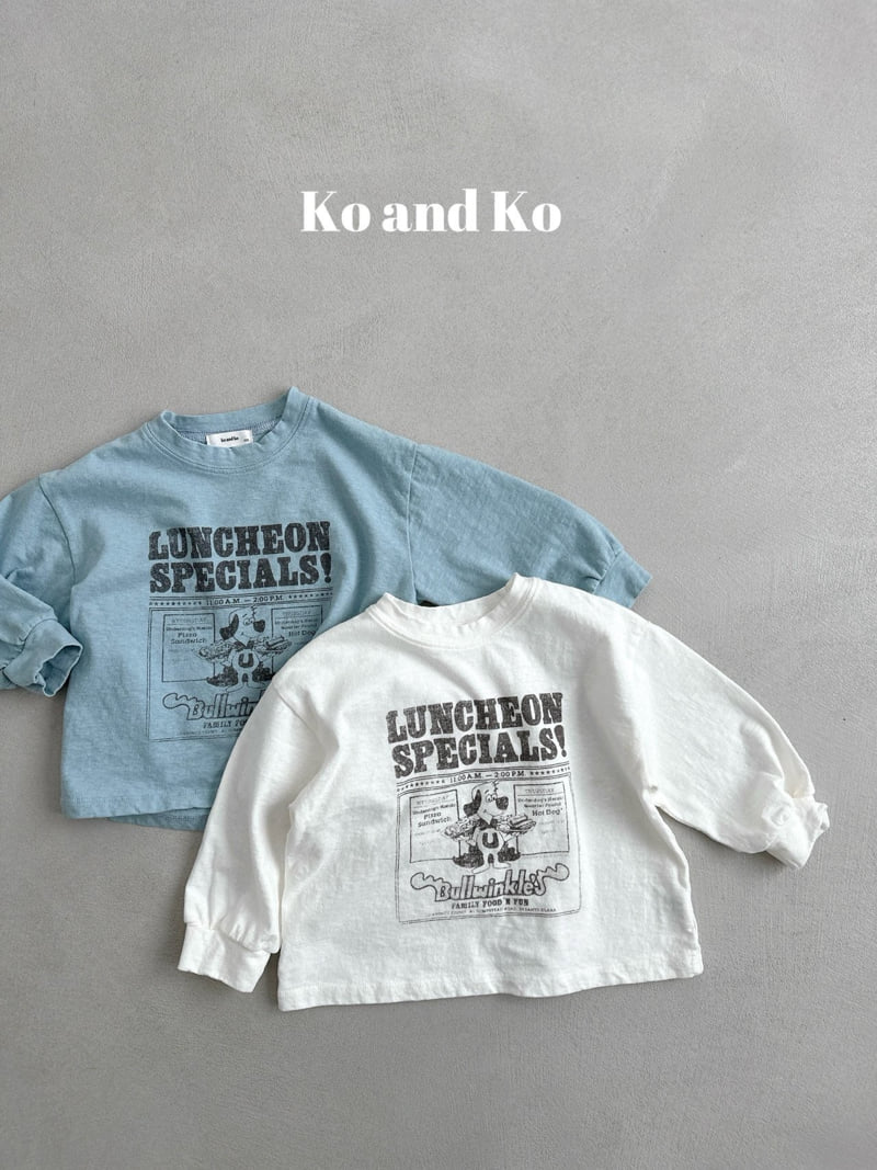 Ko And Ko - Korean Baby Fashion - #babyfever - Lunch Tee - 2
