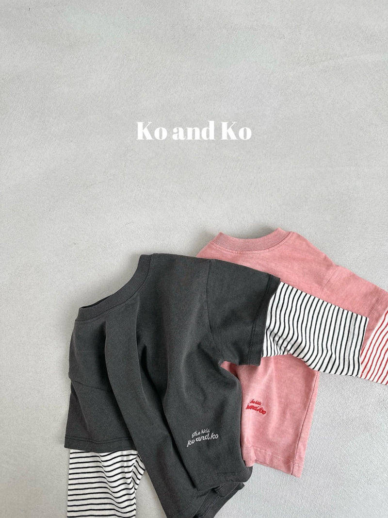 Ko And Ko - Korean Baby Fashion - #babygirlfashion - Ray Tee - 2