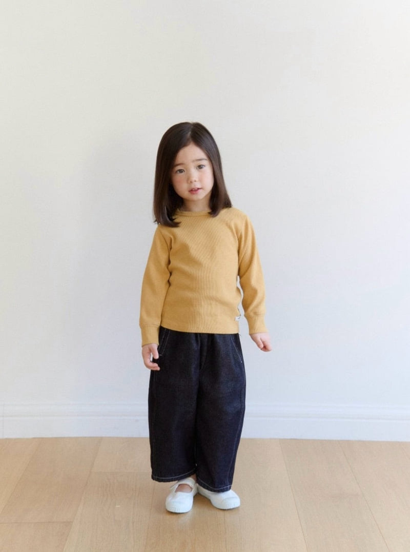Ko And Ko - Korean Baby Fashion - #babygirlfashion - Comfy Ribbed Tee - 11