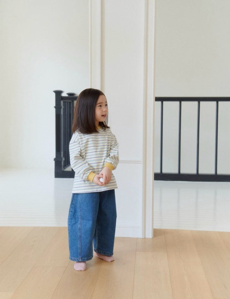 Ko And Ko - Korean Baby Fashion - #babylifestyle - Double Stripe Tee - 5