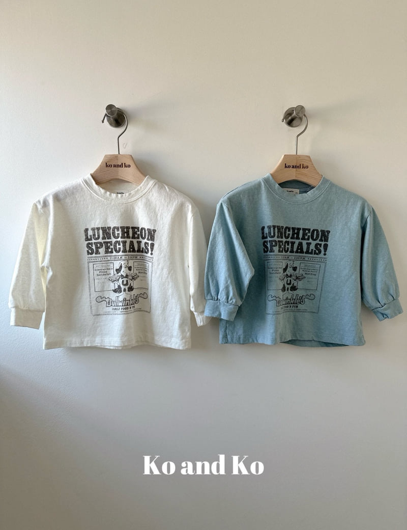 Ko And Ko - Korean Baby Fashion - #babygirlfashion - Lunch Tee - 4