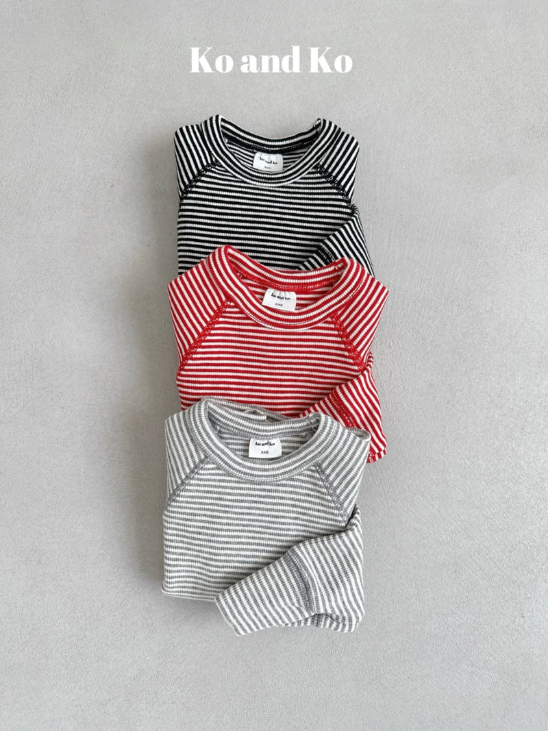 Ko And Ko - Korean Baby Fashion - #babyoninstagram - Chewy Stripe Tee