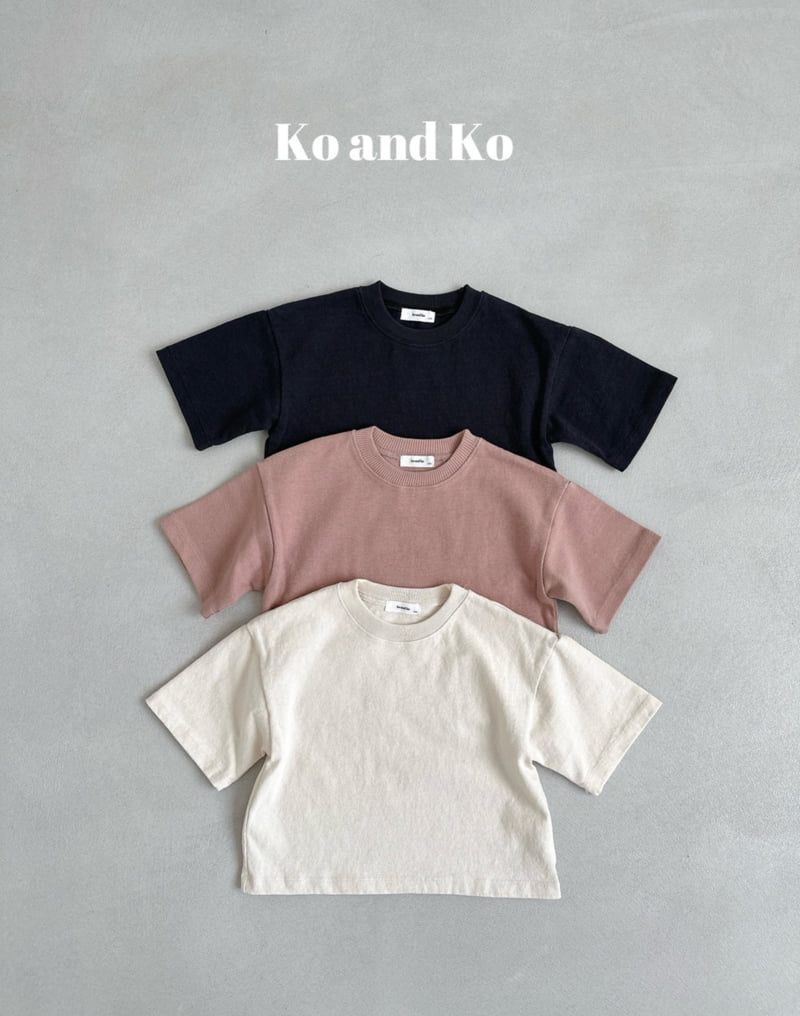 Ko And Ko - Korean Baby Fashion - #babyootd - Coen Box Tee