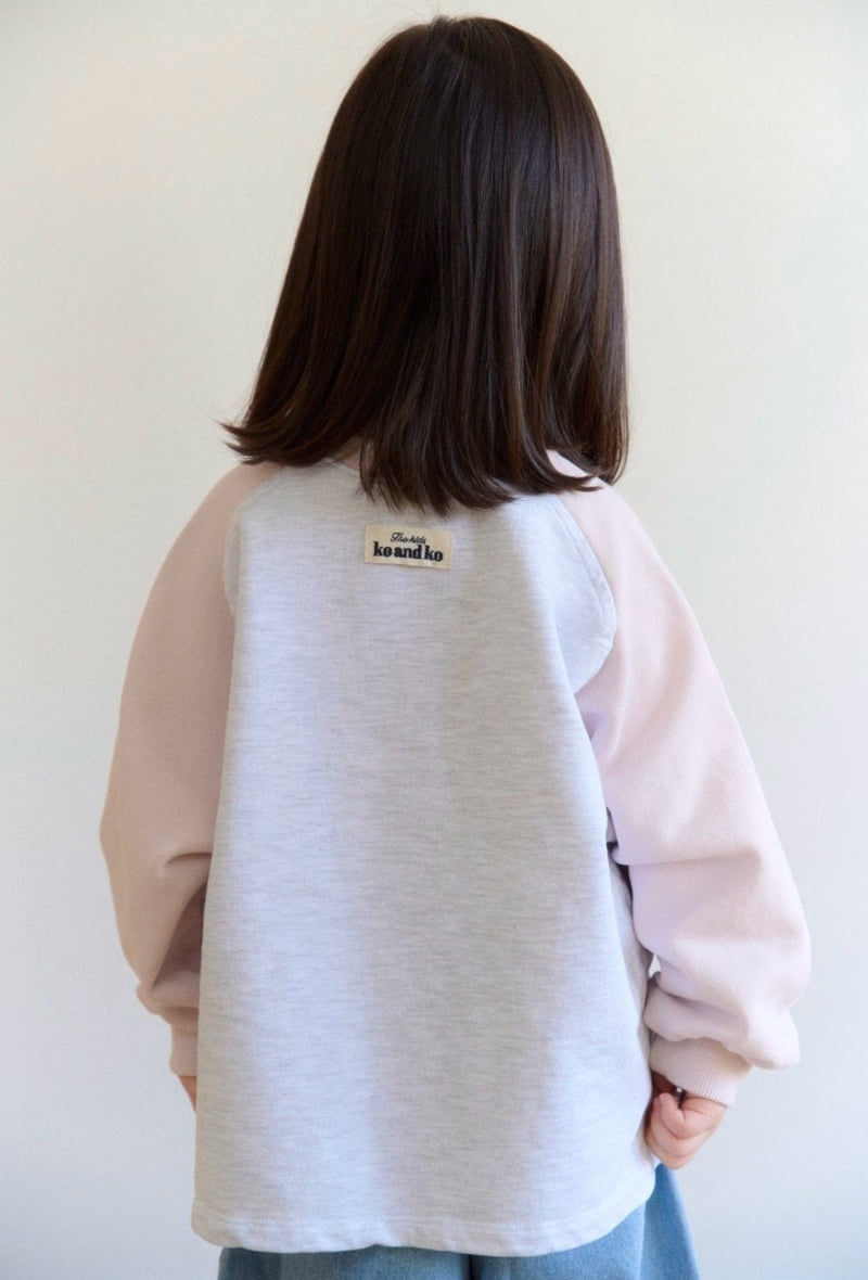 Ko And Ko - Korean Baby Fashion - #babyoutfit - Raglan Sweatshirt - 10