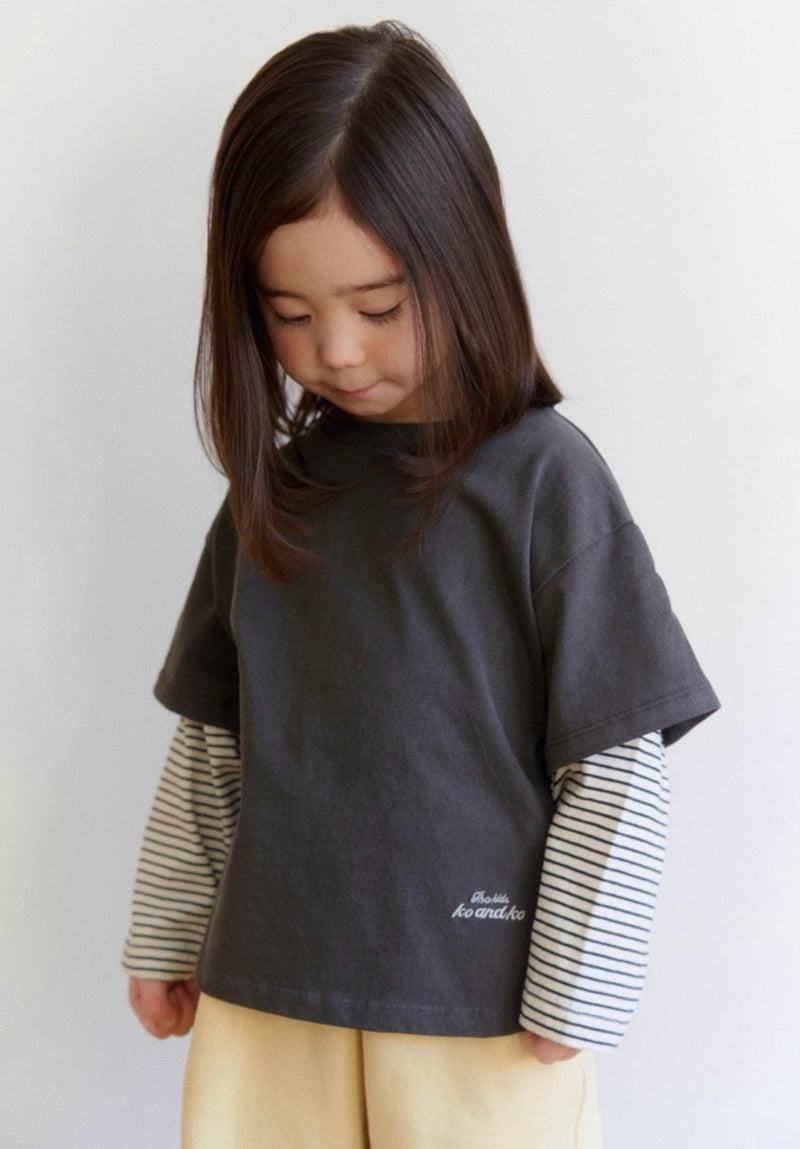 Ko And Ko - Korean Baby Fashion - #babyoutfit - Ray Tee - 6