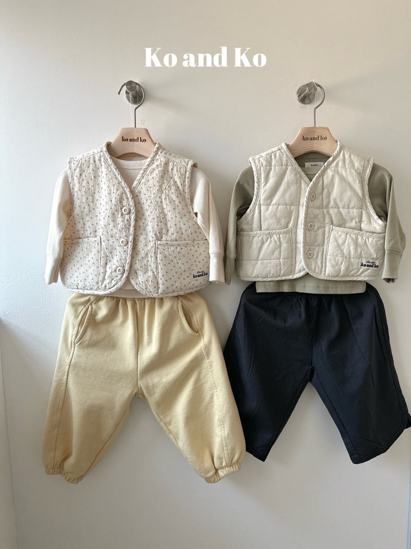 Ko And Ko - Korean Baby Fashion - #babyoutfit - Spring Vest - 5