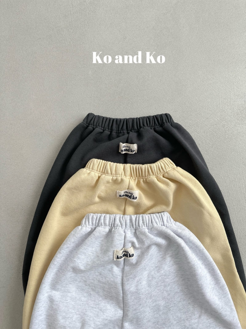 Ko And Ko - Korean Baby Fashion - #babyoutfit - Daily Jogger Pants - 3