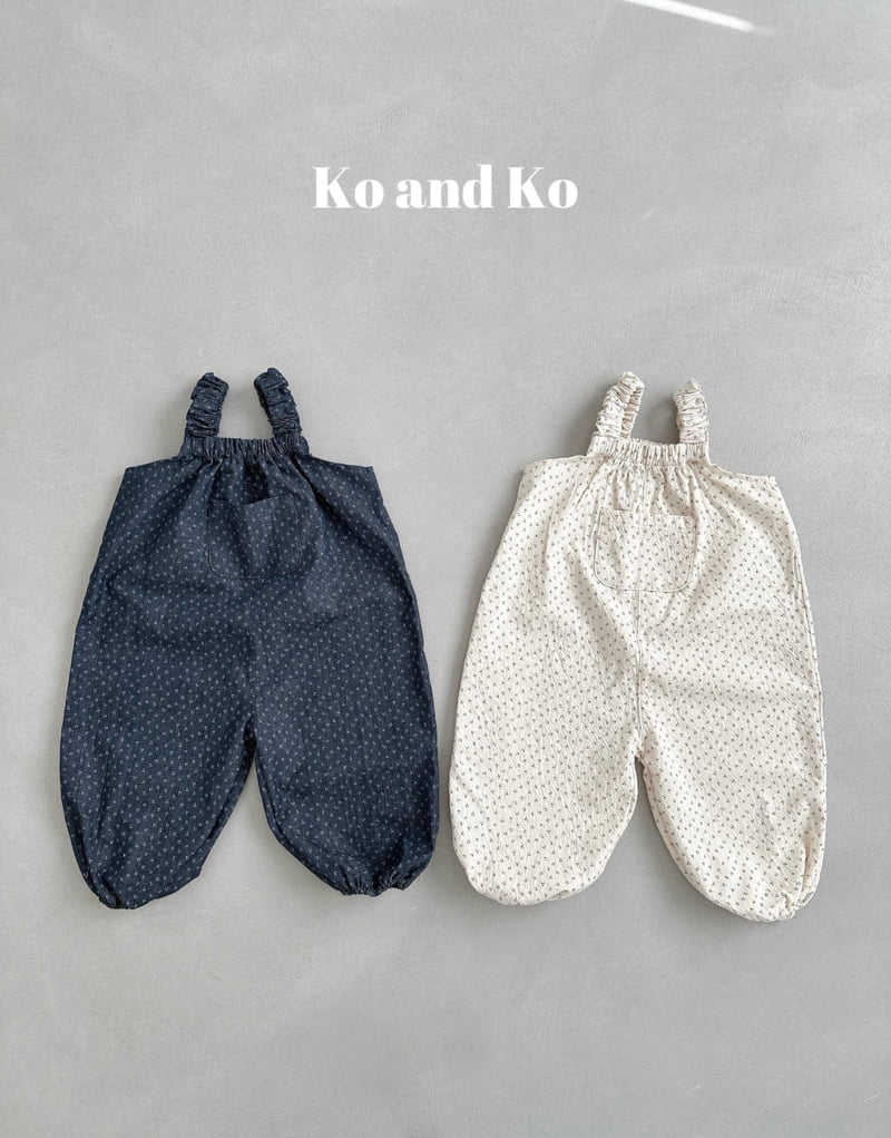 Ko And Ko - Korean Baby Fashion - #babyoutfit - Bagel Overalls