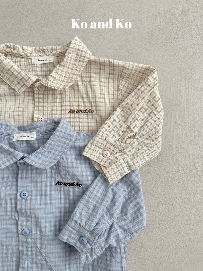 Ko And Ko - Korean Baby Fashion - #babyoutfit - Cracker Shirt - 2