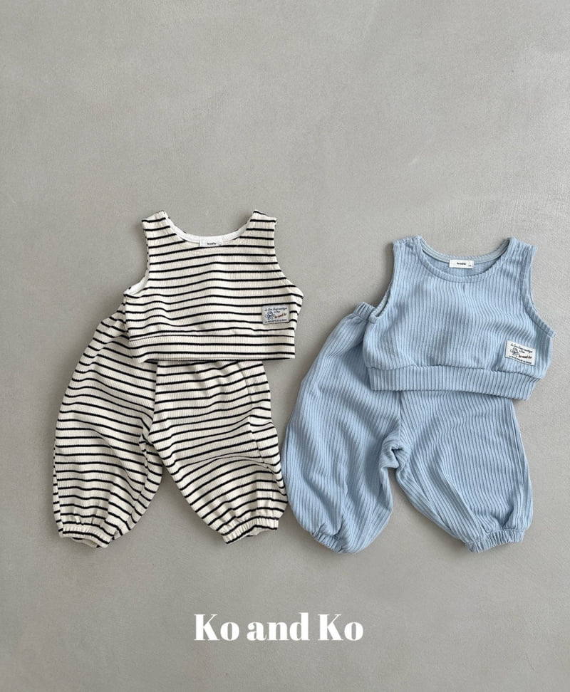 Ko And Ko - Korean Baby Fashion - #onlinebabyboutique - Coco Set - 2