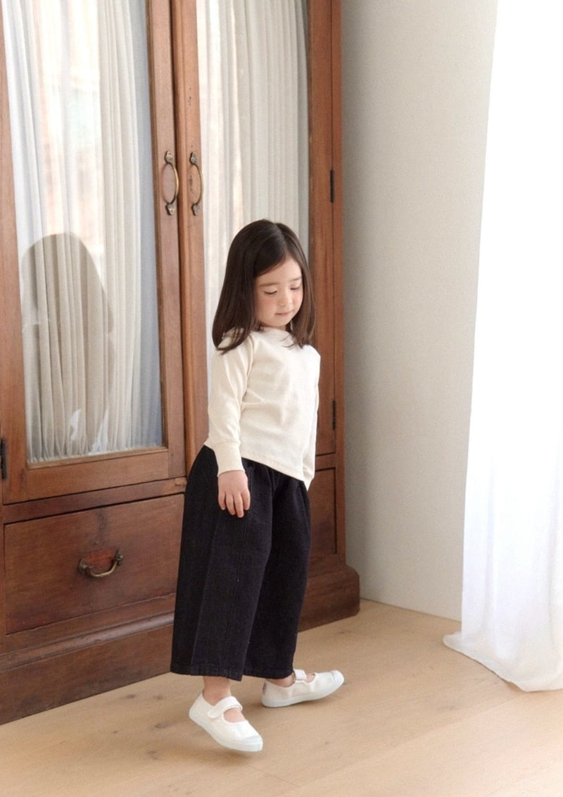 Ko And Ko - Korean Baby Fashion - #onlinebabyshop - Denim Wide Pants - 8