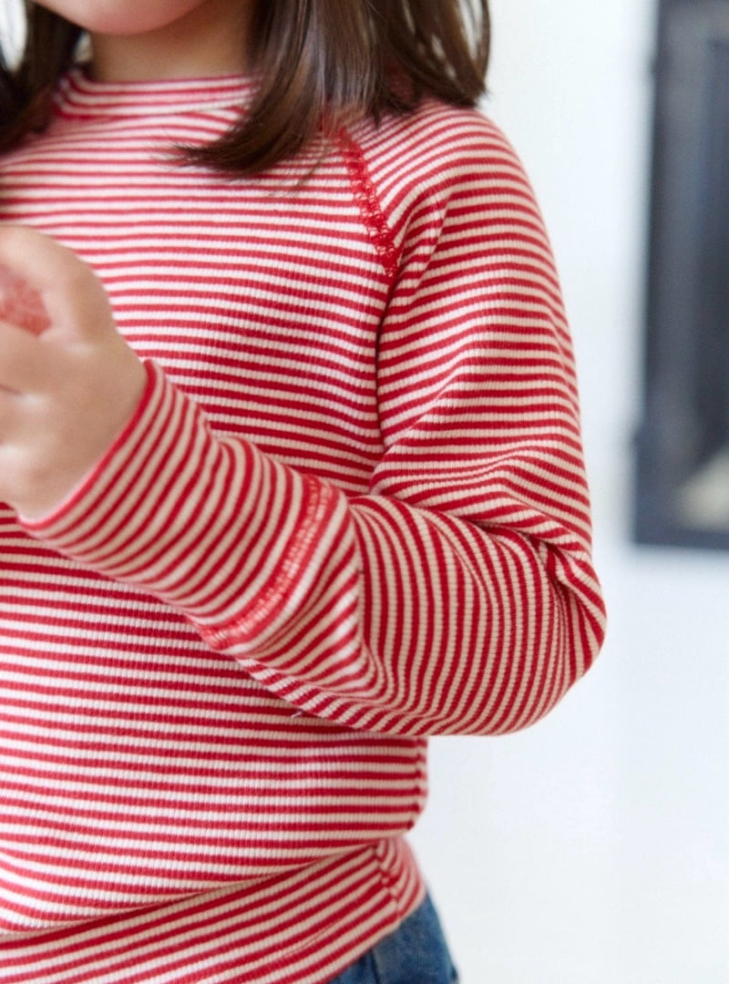 Ko And Ko - Korean Baby Fashion - #onlinebabyshop - Chewy Stripe Tee - 7