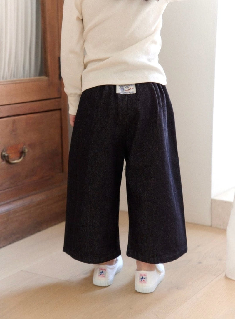 Ko And Ko - Korean Baby Fashion - #smilingbaby - Denim Wide Pants - 9