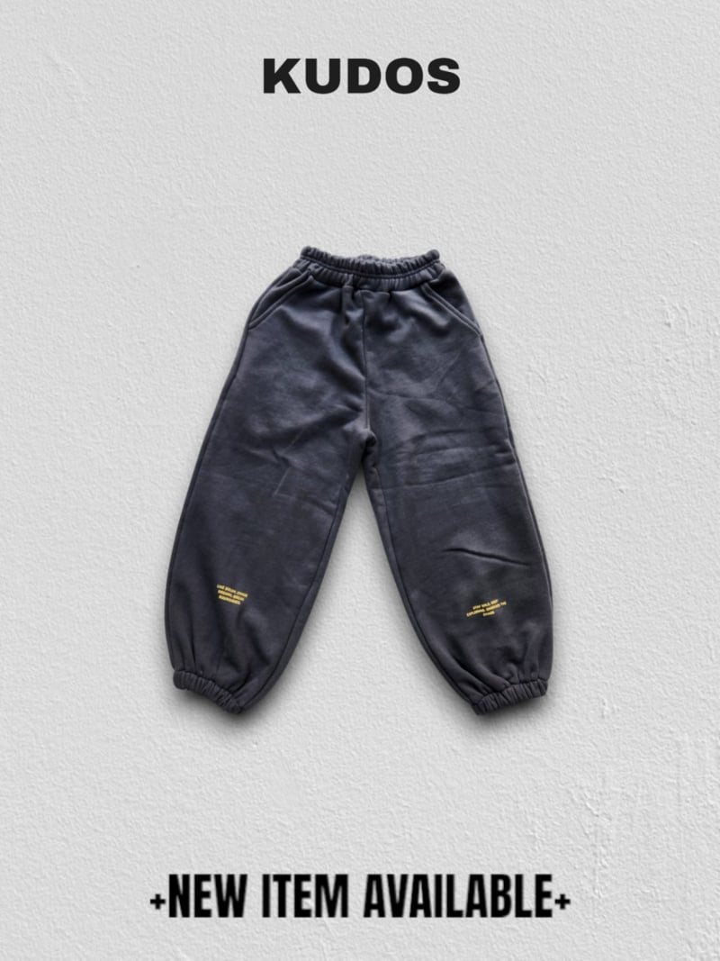 Kudos - Korean Children Fashion - #childofig - Phrase Track Pants - 8