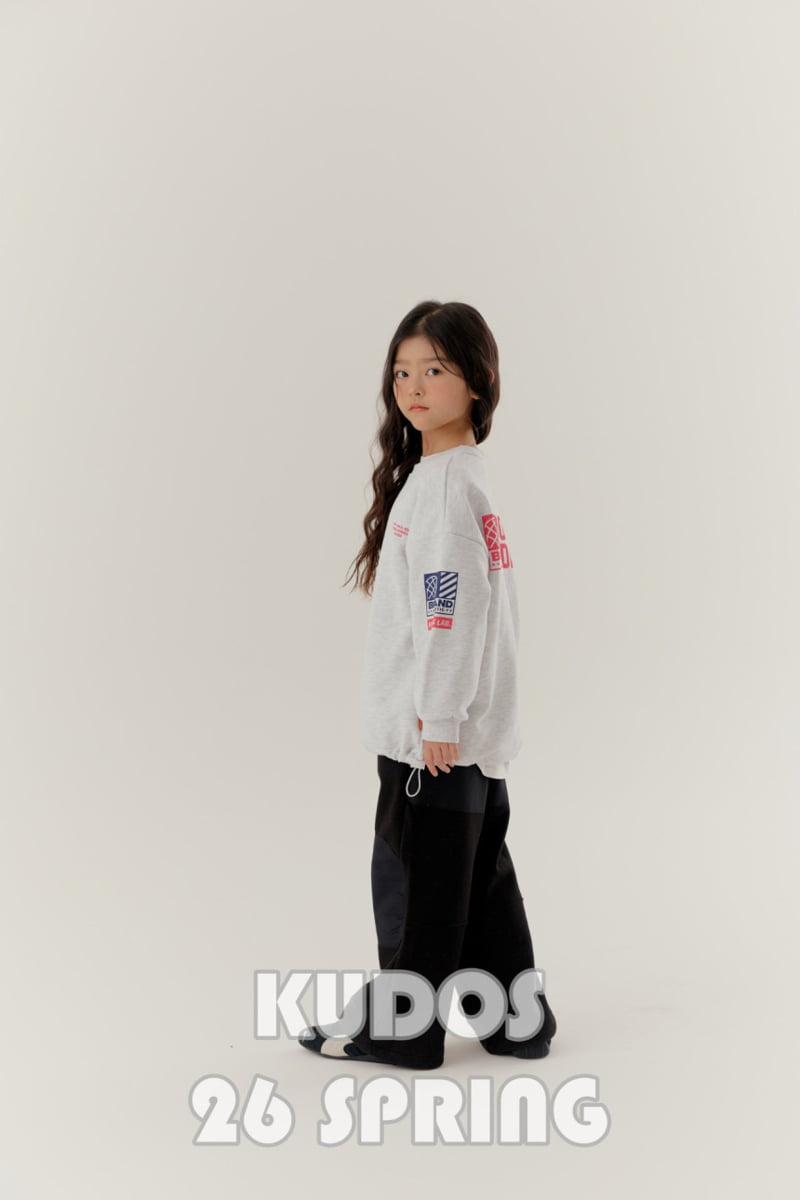 Kudos - Korean Children Fashion - #childofig - String Sweatshirt - 7