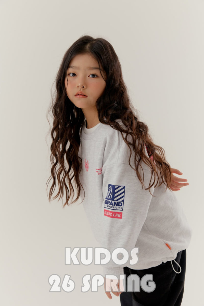 Kudos - Korean Children Fashion - #designkidswear - String Sweatshirt - 9