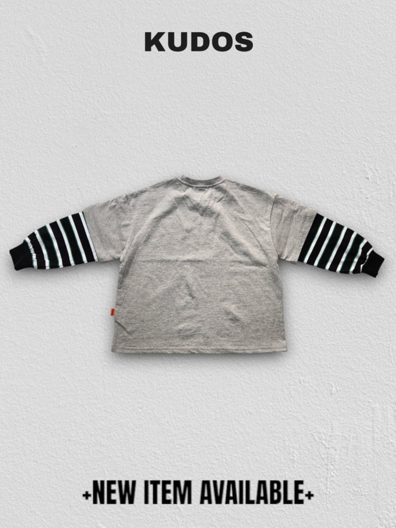 Kudos - Korean Children Fashion - #discoveringself - Dope Layered Long Sleeve Tee - 8