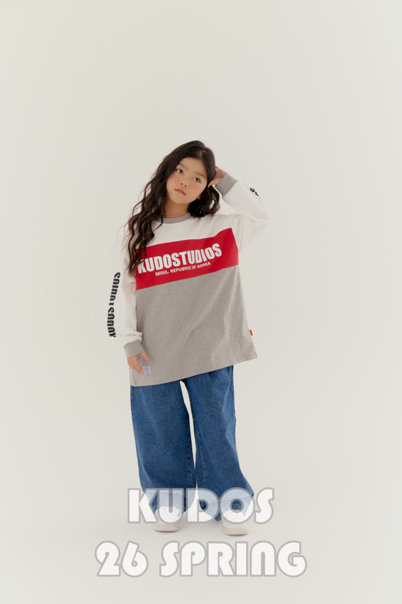 Kudos - Korean Children Fashion - #discoveringself - Studio Long Sleeve Tee - 7