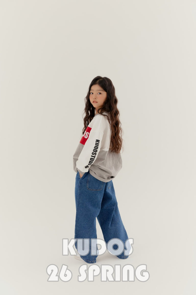 Kudos - Korean Children Fashion - #kidsshorts - V2 Balloon Fit Jeans - 3