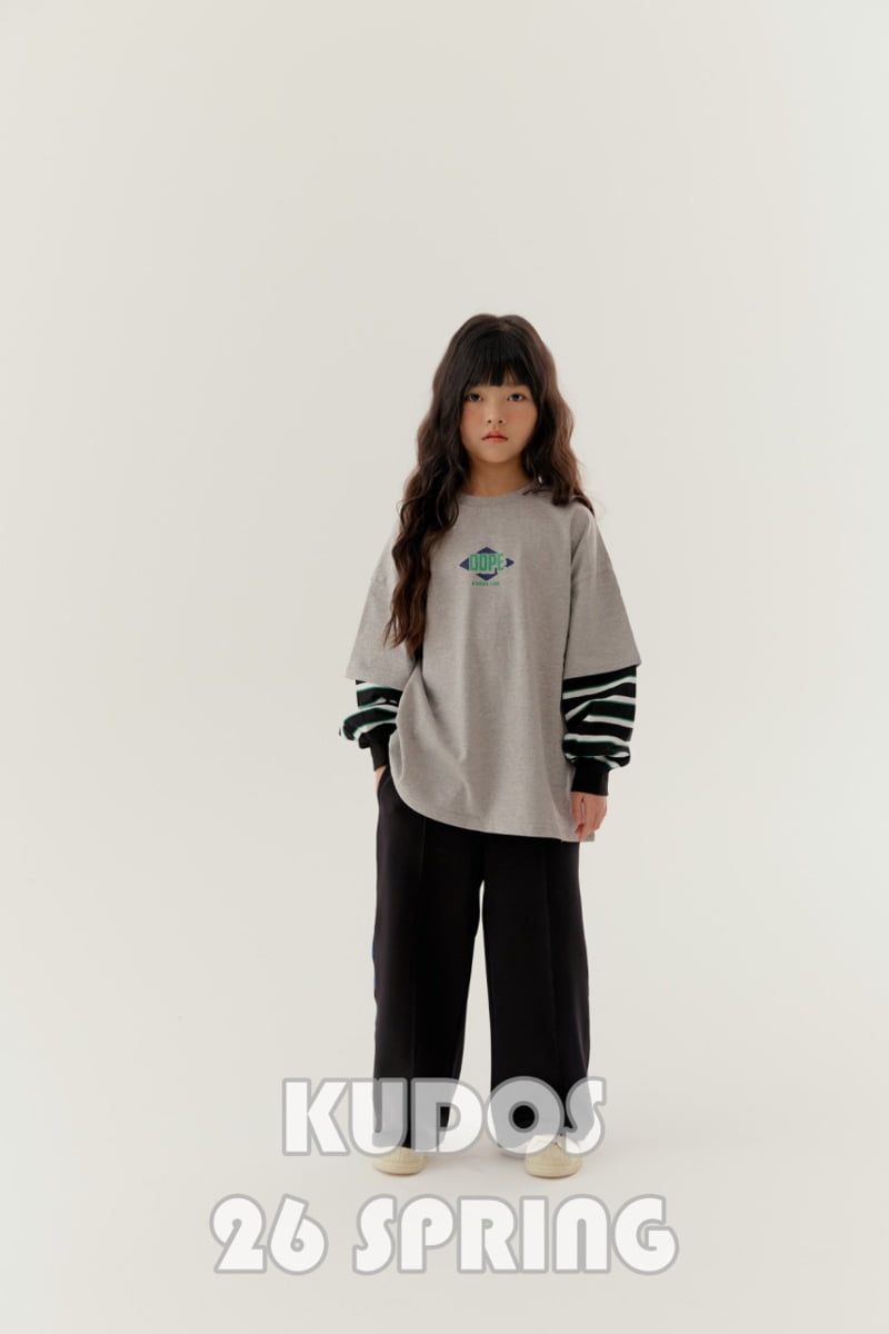 Kudos - Korean Children Fashion - #minifashionista - Dope Layered Long Sleeve Tee - 2