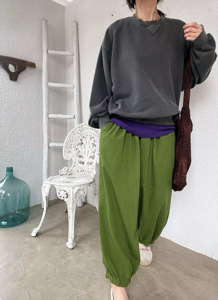 Lagrass - Korean Women Fashion - #momslook - Elit Sweatshirt - 11