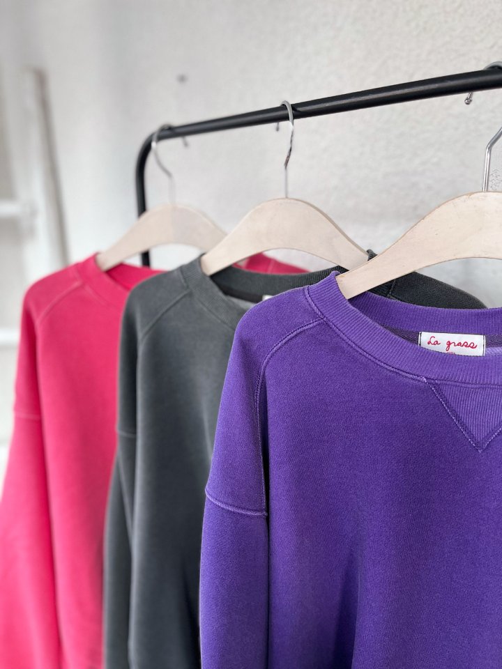 Lagrass - Korean Women Fashion - #momslook - Elit Sweatshirt - 9