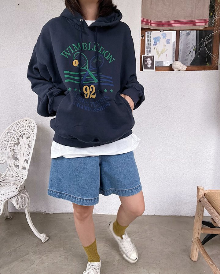 Lagrass - Korean Women Fashion - #momslook - Wimbledon Hoodie - 10