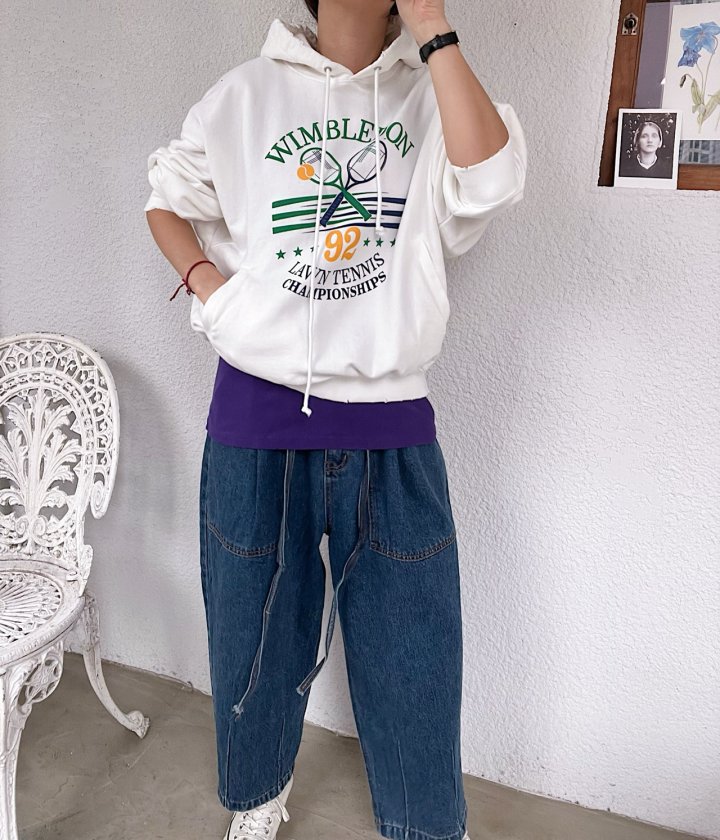 Lagrass - Korean Women Fashion - #momslook - Wimbledon Hoodie - 12