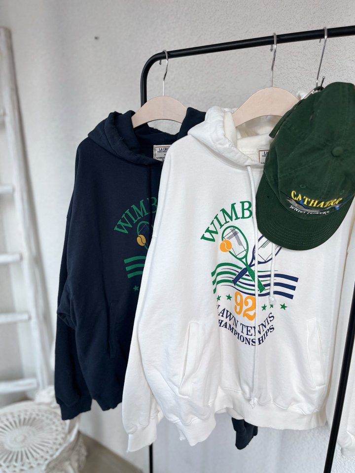 Lagrass - Korean Women Fashion - #momslook - Wimbledon Hoodie - 8